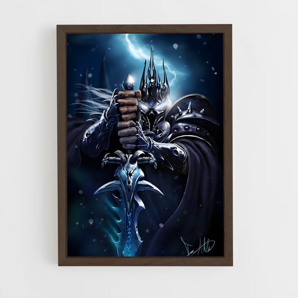 Poster Le Roi Liche – affiche World of Warcraft (vue 5)